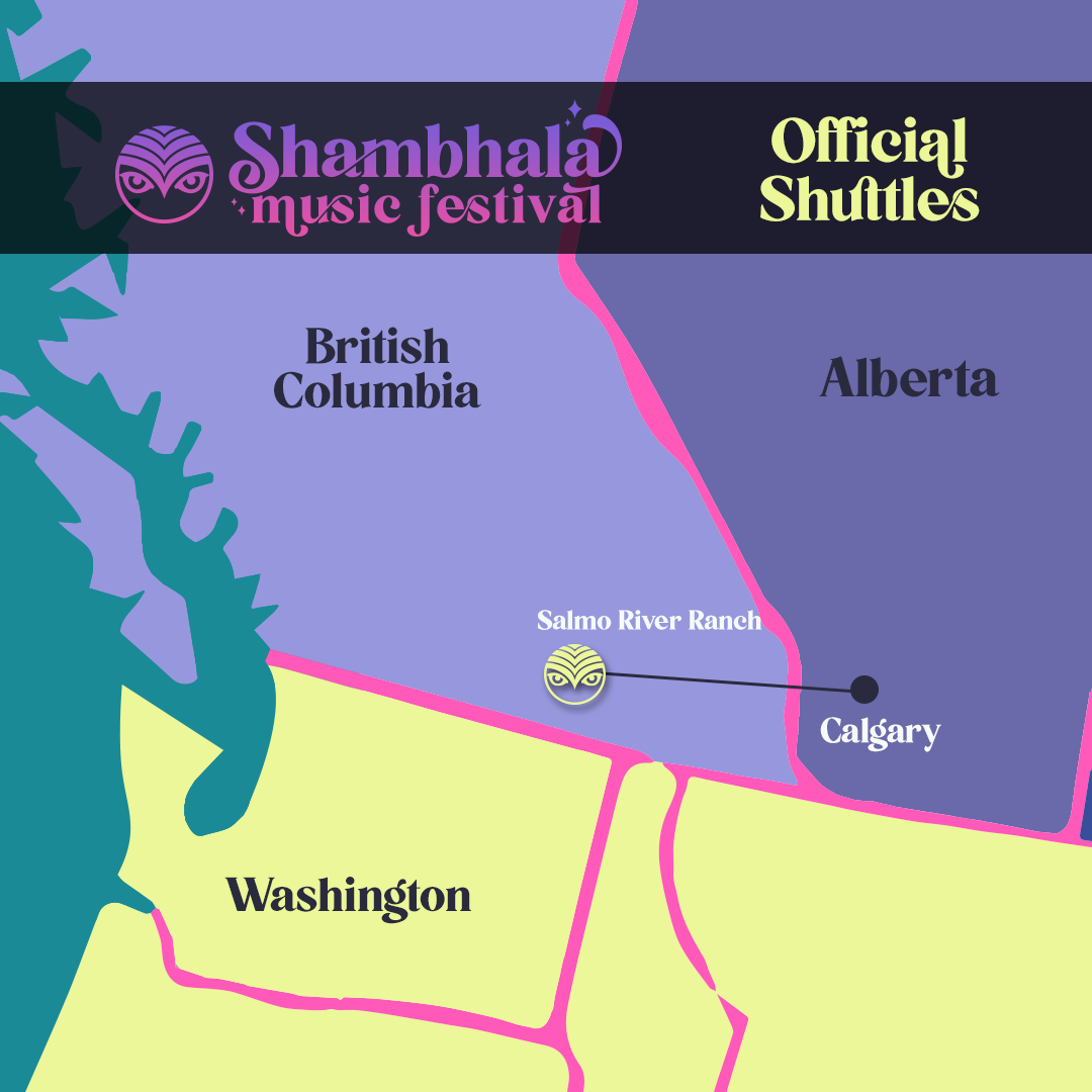 SOLD OUT Guest Shuttle 2024: Calgary To Shambhala